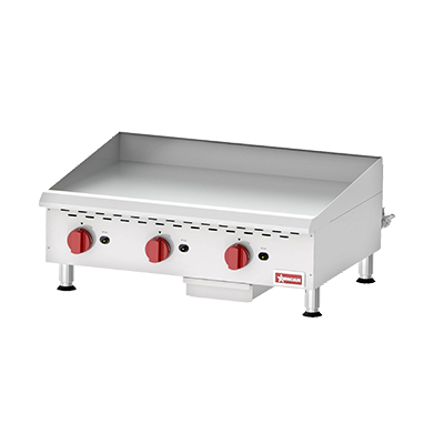 Omcan |43731|  Griddle 36"W x 20"D cooking area (CE-CN-G36M)