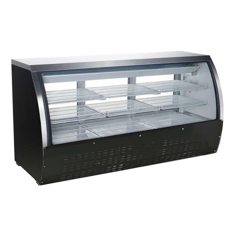 Omcan |50078|  Refrigerated Deli Display Case 82"W (RS-CN-0200-B)