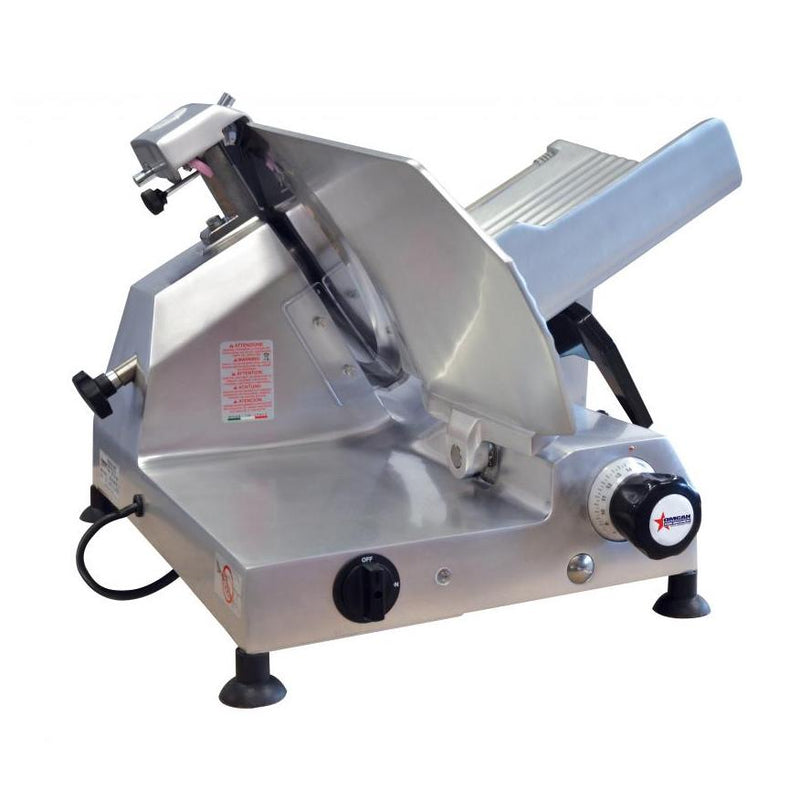 Omcan |13635|  Elite Series Meat Slicer 13" dia. carbon steel blade (MS-IT-0330-L)