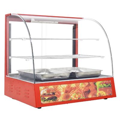 Omcan |21479|  Food Warmer/Display Case curved glass (DW-CN-0660)