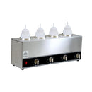 Omcan |44180|  Quadruple Bottle Sauce Warmer countertop (FW-CN-1604)