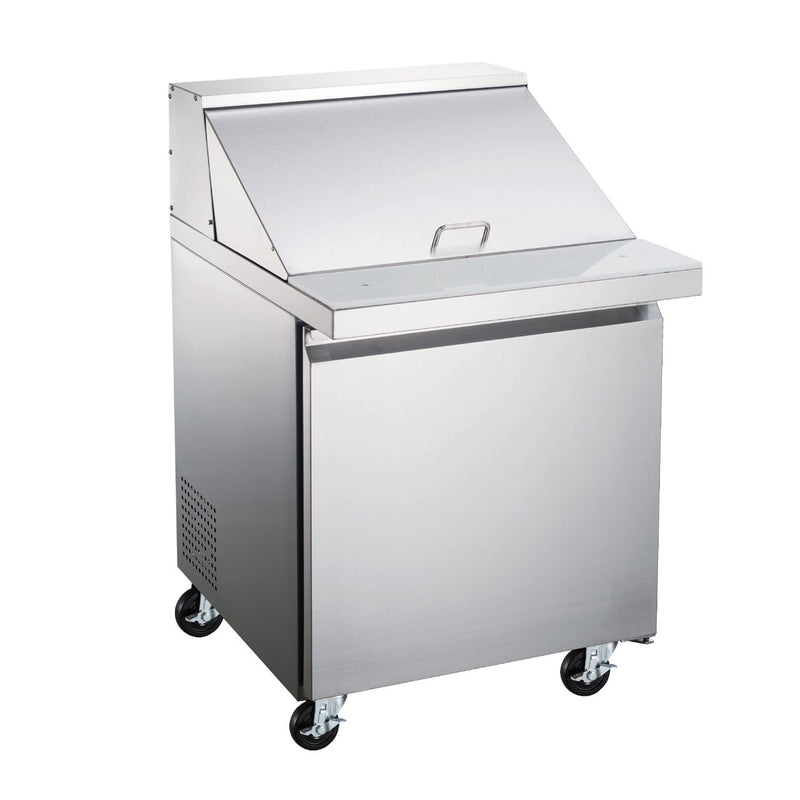 Omcan |50049| Mega Top Salad / Sandwich Prep Table 27.5"W