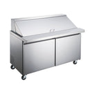 Omcan |50051| Mega Top Salad / Sandwich Prep Table 60" Wide