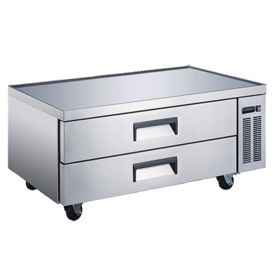 Omcan |50071|  Refrigerated Chef Base/Equipment Stand 52" W (RE-CN-0052-C)