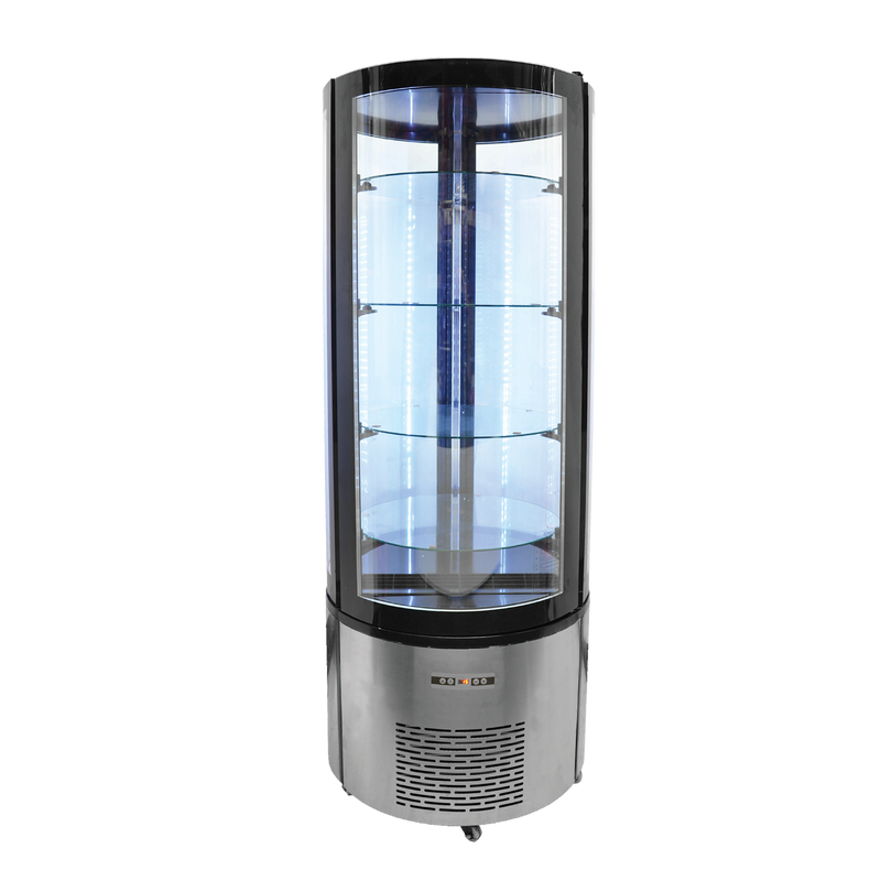 Omcan |40440|  Refrigerated Cake Display Case (12.7) cu.ft. interior capacity (RS-CN-0400-R)