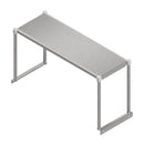 John Boos OSE16FK-1272 Overshelf Single 72"W X 12"D 16/300 Stainless Steel
