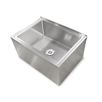 John Boos PBMS2820-6-X Mop Sink Floor Mounted 32-5/8"W X 23-3/8"D X 10"H Overall Size