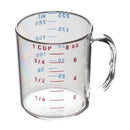 Thunder Group PLMC008CL 1 Cup/ 0.25L Polycarbonate Measuring Cup