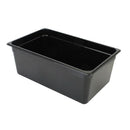 Thunder Group PLPA8008BK Full Size 8" Deep Polycarbonate Food Pan , Black