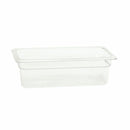Thunder Group PLPA8134 Third Size 4" Deep Polycarbonate Food Pan