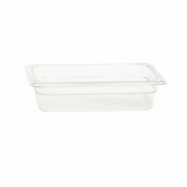 Thunder Group PLPA8142 Quarter Size 2 1/2" Deep Polycarbonate Food Pan