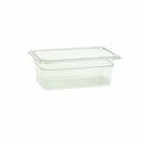 Fourth-Size Poly Food Pan, 4" Deep- Qty of 3 PLPA8144