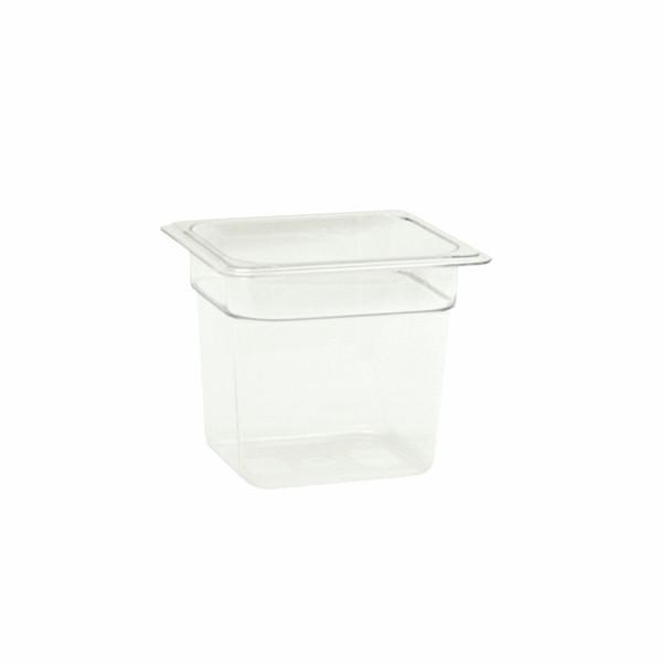 Thunder Group PLPA8166 Sixth Size 6" Deep Polycarbonate Food Pan