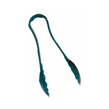 Thunder Group PLSGTG006GR 6" Green Polycarbonate Scallop Grip Tong