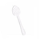 Thunder Group PLSS113CL 11" Clear Polycarbonate Perforated Serving Spoon