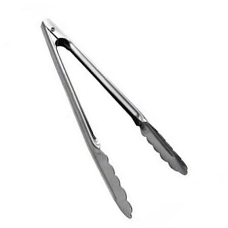 Thunder Group SLTHUT216 16" Extra Heavy Utility Tong, Stainless Steel 1.2Mm