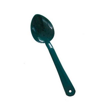 Thunder Group PLSS111GR 11" Green Polycarbonate Solid Serving Spoon