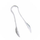 Thunder Group PLSGTG012WH 12" White Polycarbonate Scallop Grip Tong