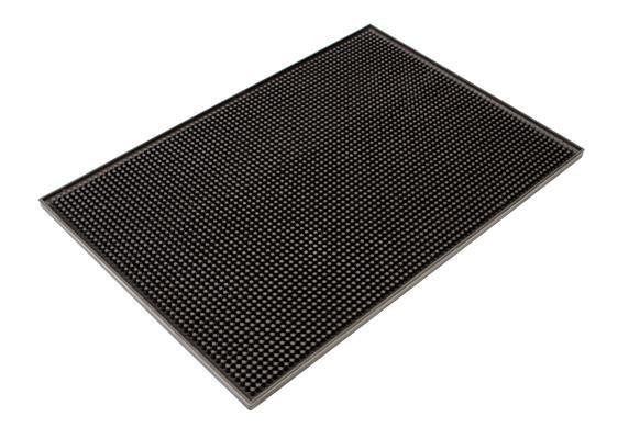 Thunder Group PLSVM1218R Brown Plastic Bar Servicing Mat 12" X 18"