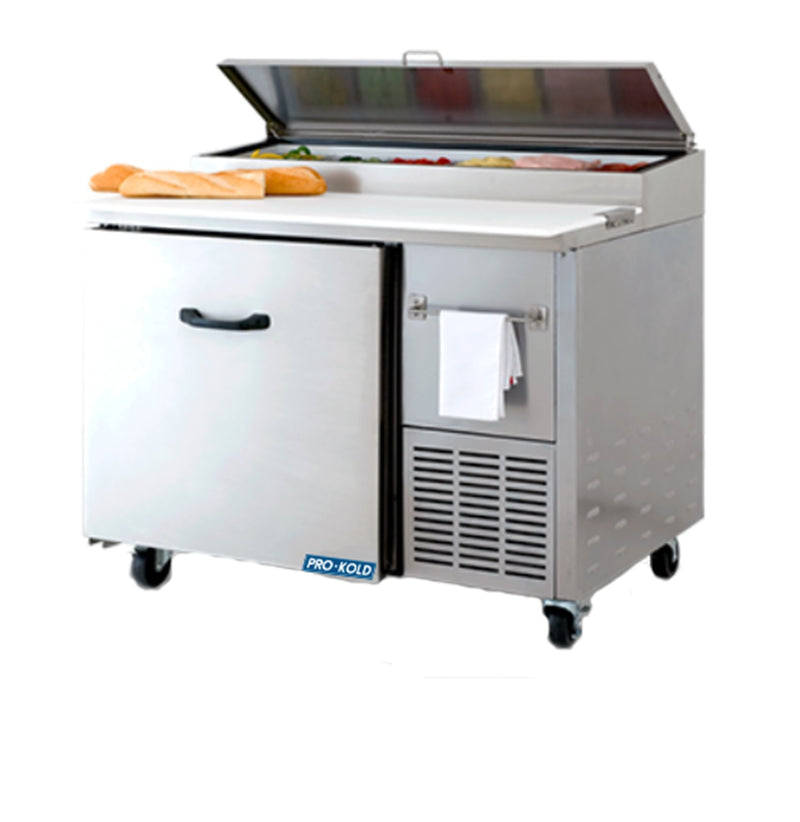 Pro Kold PPT-44-01 Single Door 44" Pizza Prep Table