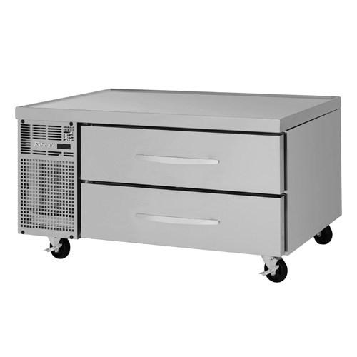 Turbo Air PRCBE-48R-N Pro Series Refrigerated Chef Base 48”W (2) Stainless Steel Drawers