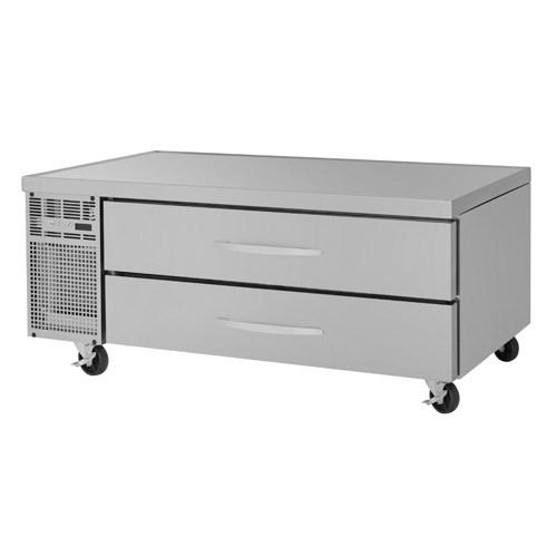 Turbo Air PRCBE-60R-N Pro Series Refrigerated Chef Base 60”W (2) Stainless Steel Drawers