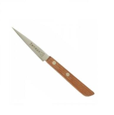 Thunder Group JAS013090 Carving Knife, 3-1/2" Blade, Riveted Wood Handle, Stainless Steel Blade