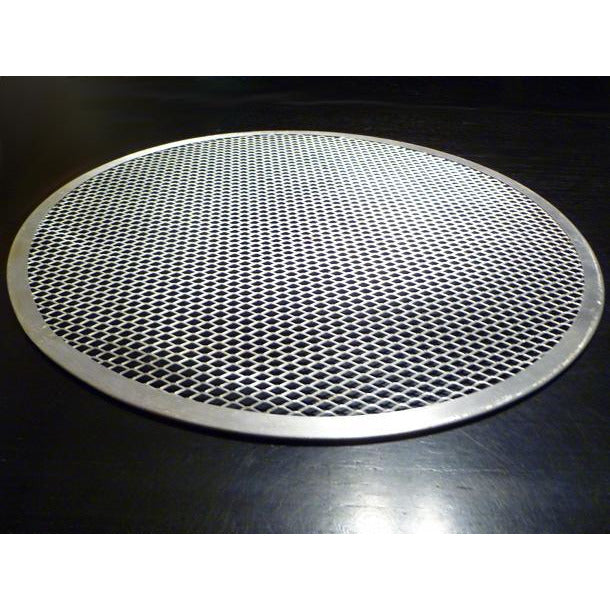 18" Seamless Rim Pizza Screens, Quantity of 3 ALPZ18