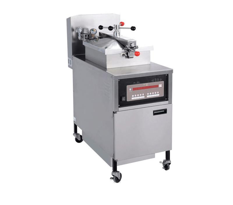 SHINEHO P007 Electric Pressure Fryer, Computer Panel - 3Ph, 220v, NEW!