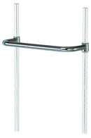 QUANTUM Push Handles for Wire Shelving Kit, NSF, GRAY EPOXY