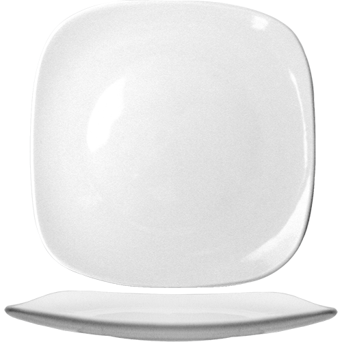 ITI QP-6 Quad 6" Square Plate 12/Box