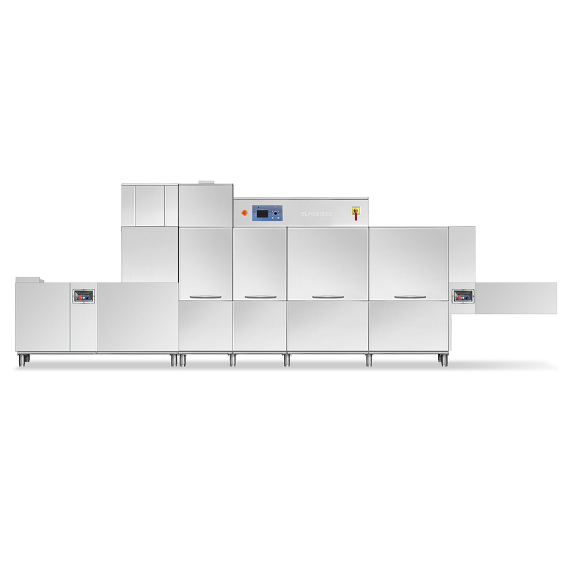 QX-PRO-HDR Flight Type Dishwasher with Heat Recovery & Blower/Dryer