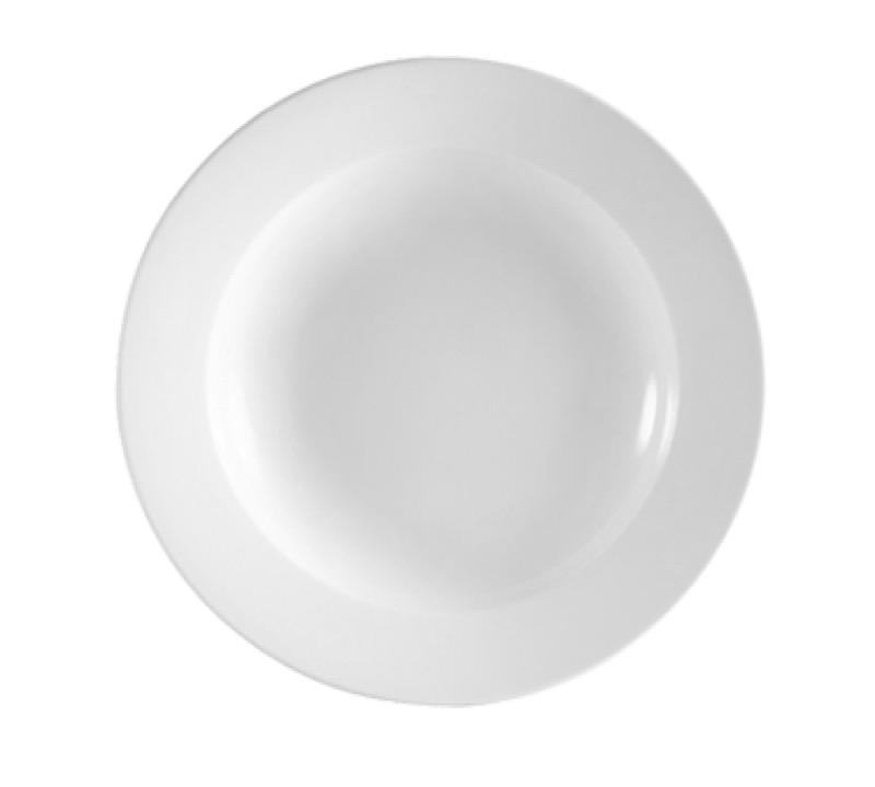 CAC China RCN-120F Clinton 22 Ounce Pasta Bowl (One Dozen) - White