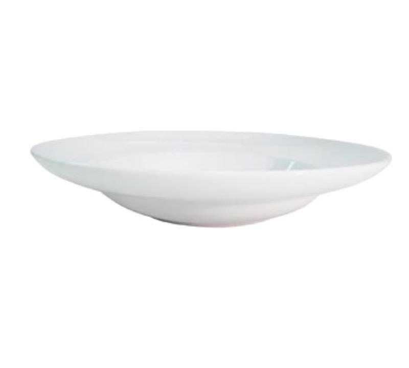 CAC China RCN-130 RCN Mediterranean 22 Ounce Pasta Bowl (One Dozen) - White