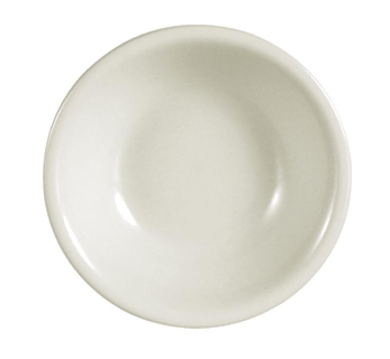 CAC China REC-32 REC 3 1/2 Ounce Fruit Dish (Case Of 36) - White