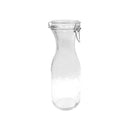 Tablecraft RGC34 34 Oz Resealable Glass Carafe with Silicone Seal