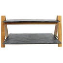 Tablecraft RMG2ACA 2 Tier Folding Riser Acacia Wood