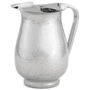 Tablecraft RP68 2 Quart Stainless Steel Beverage Pitcher with Ice Guard