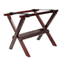 Tablecraft RTT21MG 9.25" Mini Tablecraft Tray Stand with Mahogany Finish