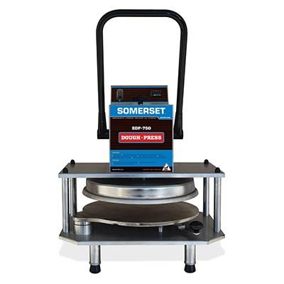 Somerset SDP-750 Multi-Functional Dough Press Compact/Table Top Design Heated Upper Platen
