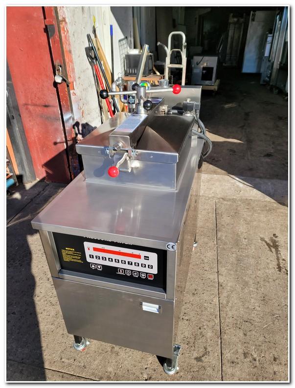 SHINEHO P007 Electric Pressure Fryer, Computer Panel - 3Ph, 220v, NEW!