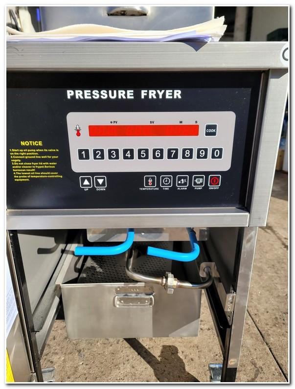 SHINEHO P007 Electric Pressure Fryer, Computer Panel - 3Ph, 220v, NEW!