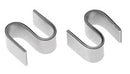 QUANTUM S-Hooks for Shelving Unit, NSF, GRAY EPOXY