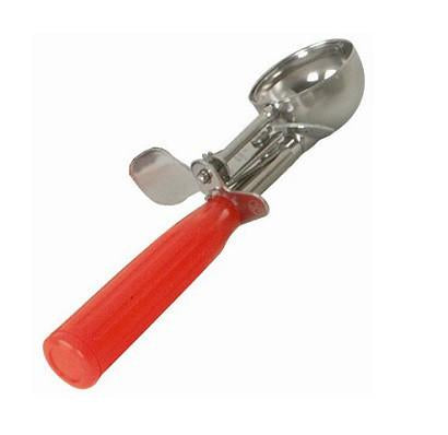 Thunder Group SLDS024 1 1/3 Oz Ice Cream Disher, Red