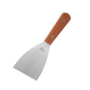 Winco TN526 3" X 4" Blade Scraper with Wooden Handle