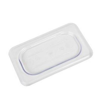 Thunder Group PLPA7190C Ninth Size Solid Cover For Polycarbonate Food Pan