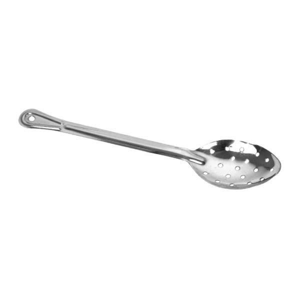 Thunder Group SLSBA313 15" Perforated Basting Spoon, Stainless Handle