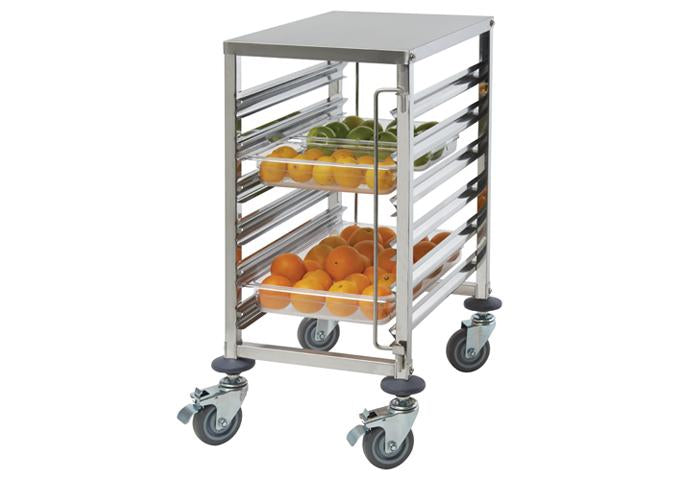 Winco SRK-12 Stainless Steel 12-Tier Steam Table Pan/Food Pan Rack