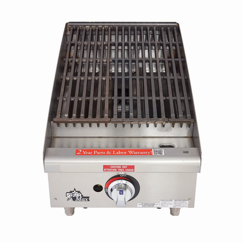 Star 6115RCBF 15" Star Max Countertop Gas Charbroiler