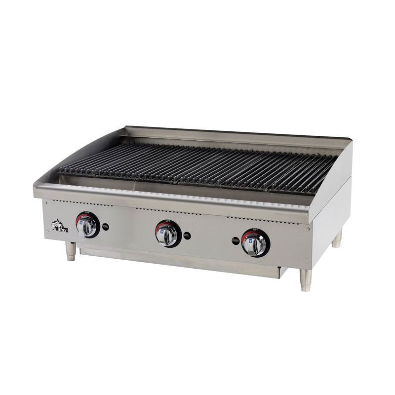 Star 6136RCBF 36" Star Max Countertop Gas Charbroiler